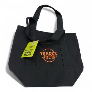Trader Joe's Black Tote Bag